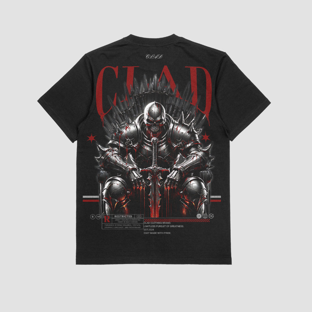 Clad Skull Sceptre - Oversized Shirt